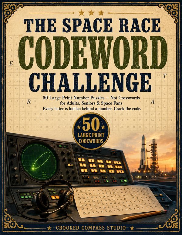 The Space Race Codeword Challenge cover