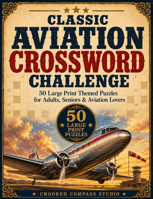 Classic Aviation Crossword Challenge cover