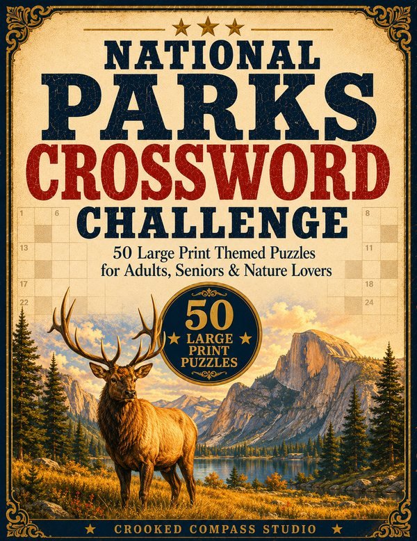 National Parks Crossword Challenge cover