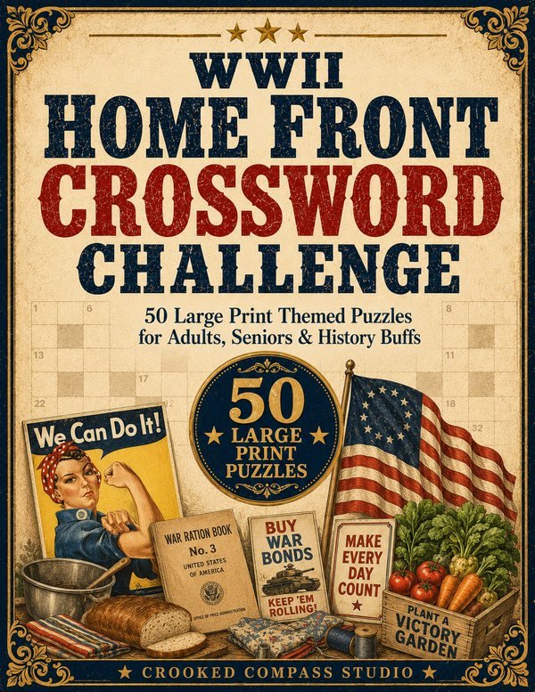 WWII Home Front Crossword Challenge cover