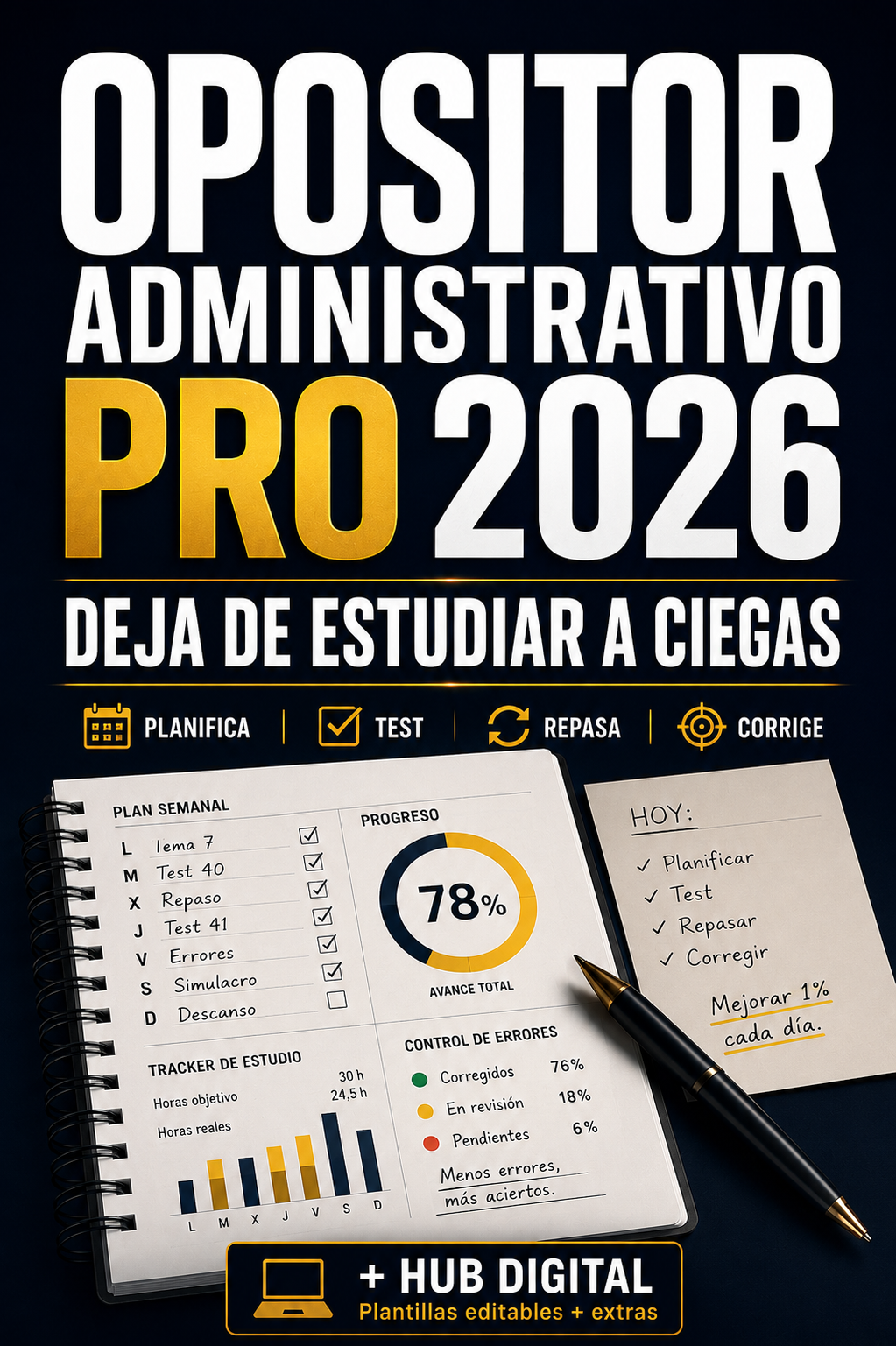 Portada de Opositor Administrativo PRO